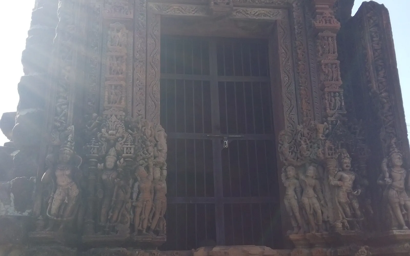 Old stone temples on the Chandrabhaga river at Jhalrapatan