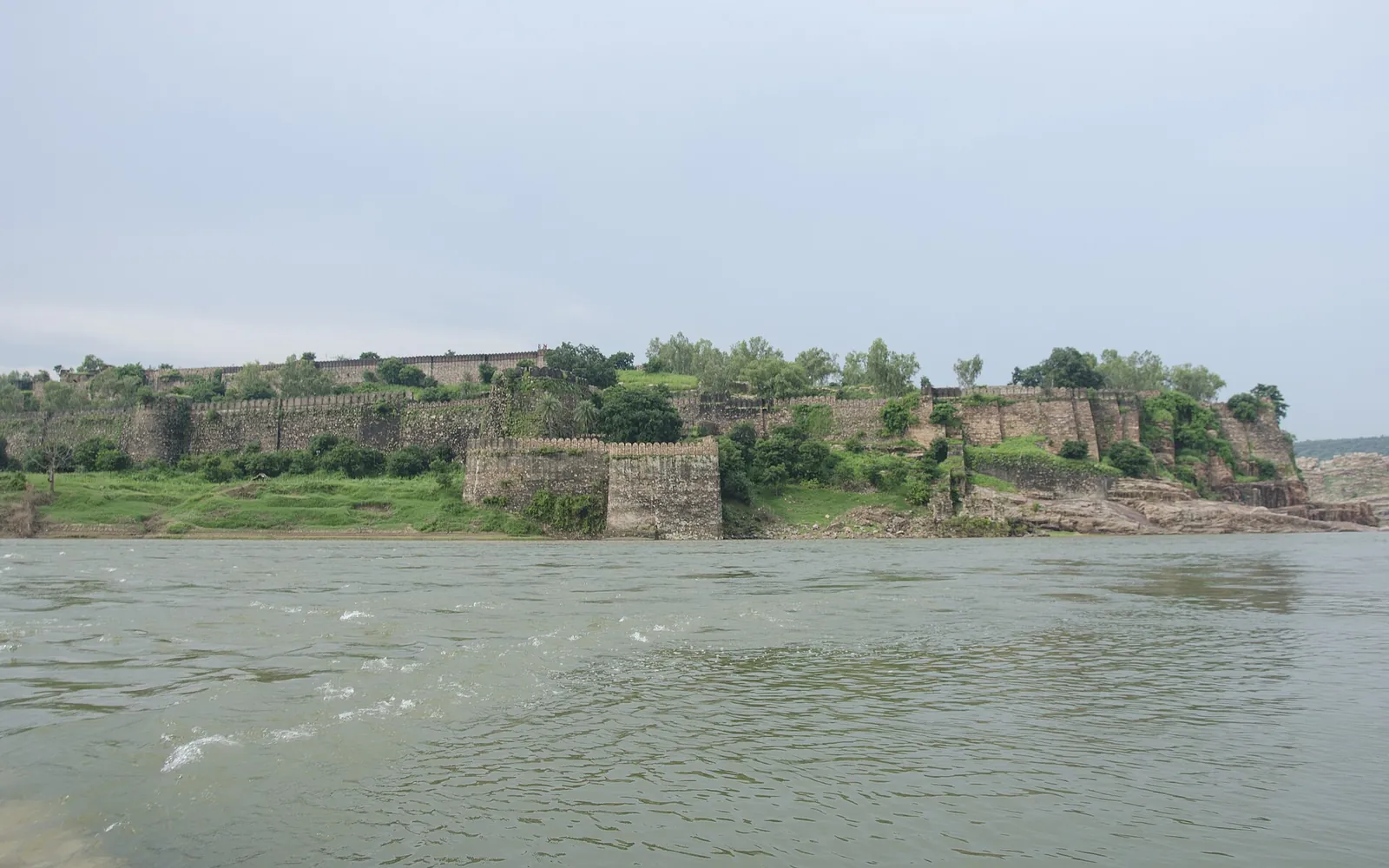 Gagron Fort on the water near Jhalawar