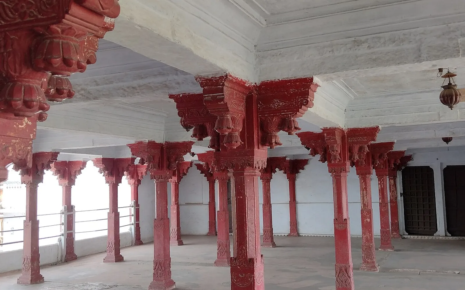 Baradari pavilion in the Garh Palace, Kota