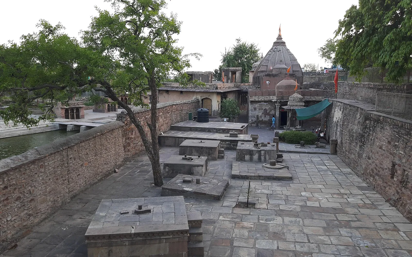 The ancient Shiva temple at Kansua on the edge of Kota, an ASI protected monument
